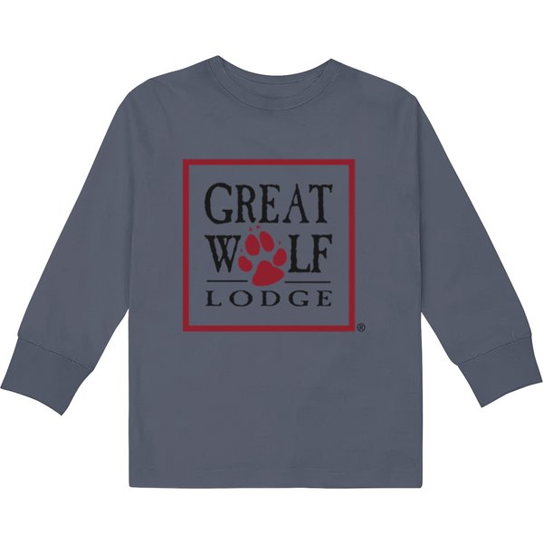Great Wolfs Lodge Logo Kids Long Sleeve T-Shirts-image