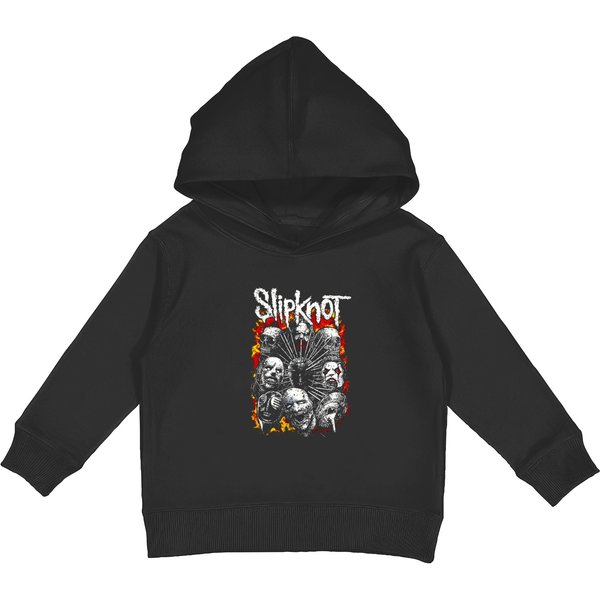 Slipknots Heavy Metal Kids Pullover Hoodies-image