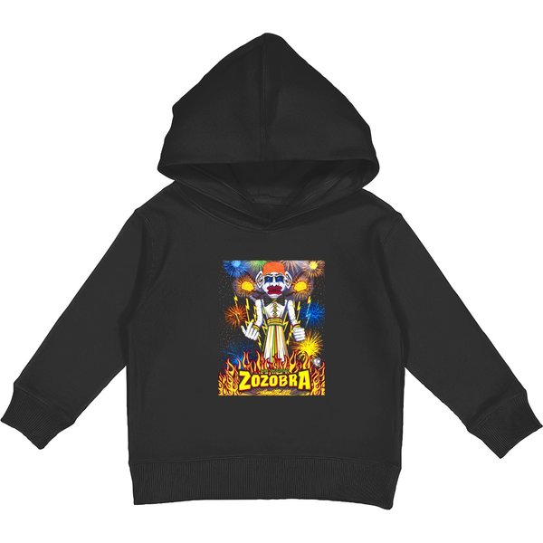 Zozobra Will Shusters Kids Pullover Hoodies-image