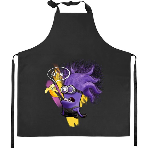 Bad Minion Kevin Eat Me Banana - Minion - Kitchen Aprons-image