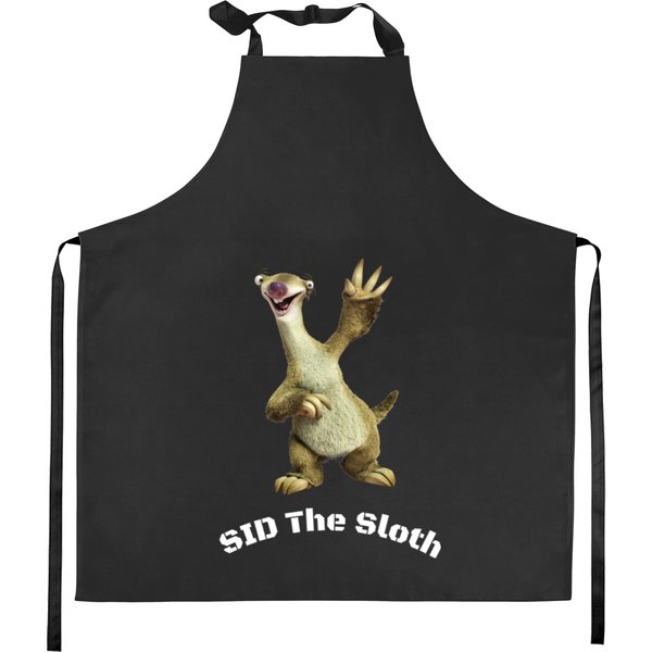 Sid The Sloth Funny Kitchen Aprons-image