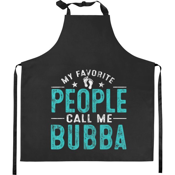 My Favorite People Call Me Bubba Vintage Funny Bubba Father Kitchen Aprons-image