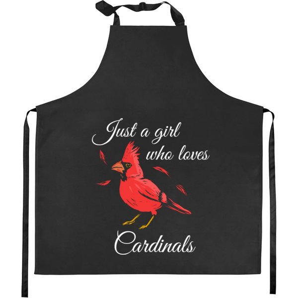 Cardinal Bird Birdwatcher Bird Kitchen Aprons-image
