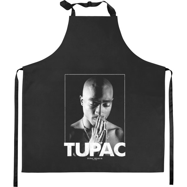 Tupac Kitchen Apron - Praying Design Tribute-image