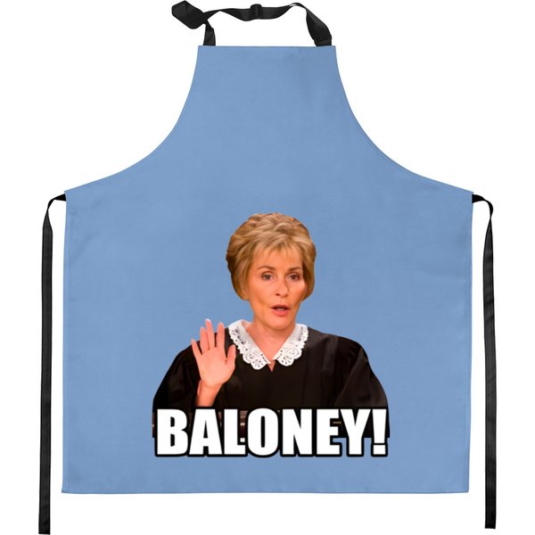 Baloney! - Judge Judy Meme - Kitchen Aprons-image