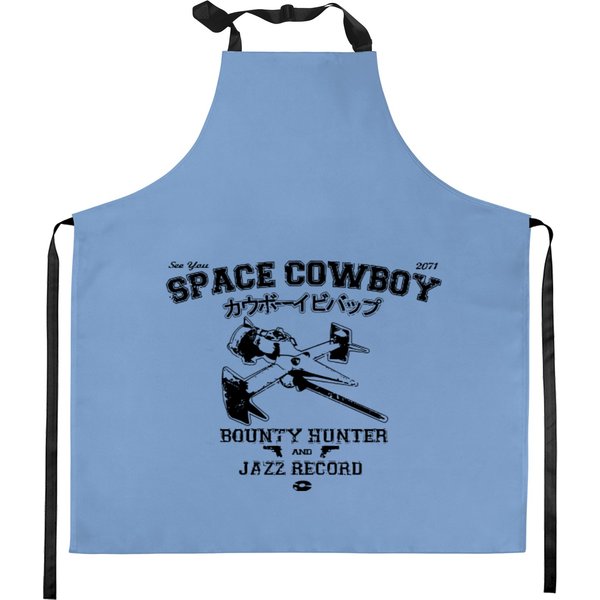 Space Cowboy - Cow Bebop - Kitchen Aprons-image