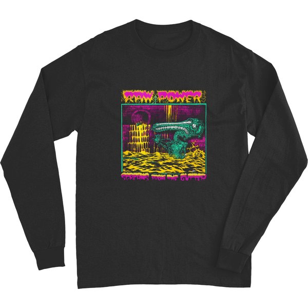 Raw Power Unisex Long Sleeves: Screams From The Gutter-image
