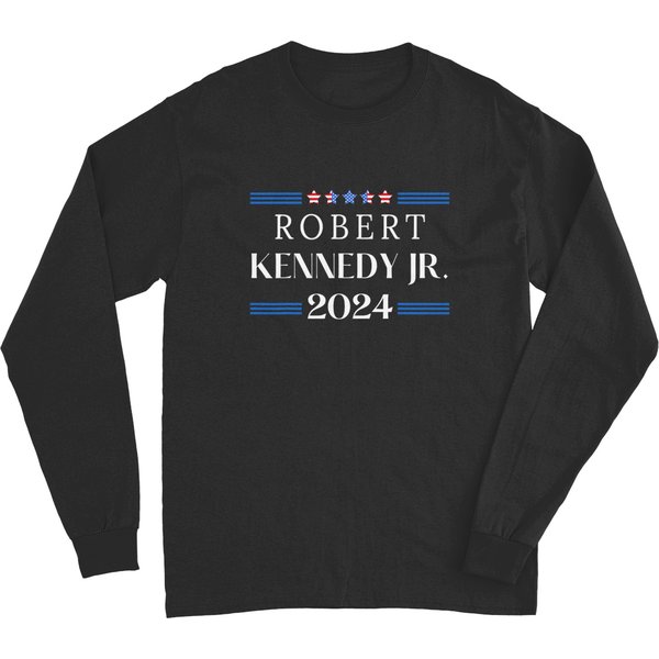 Rfk Jr. 2024 Long Sleeve Shirt - Support Kennedy For President-image