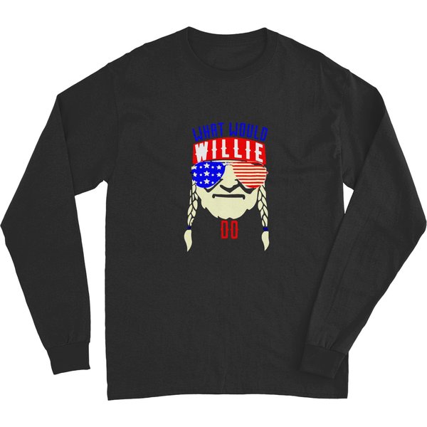 What Would Willie Nelsonn What Would Willie Nelsonn Long Sleeves-image