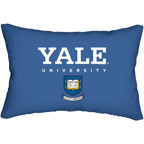 Yale University Crest College Logo Lumbar Pillows Pullover Lumbar Pillows Lumbar Pillows-image