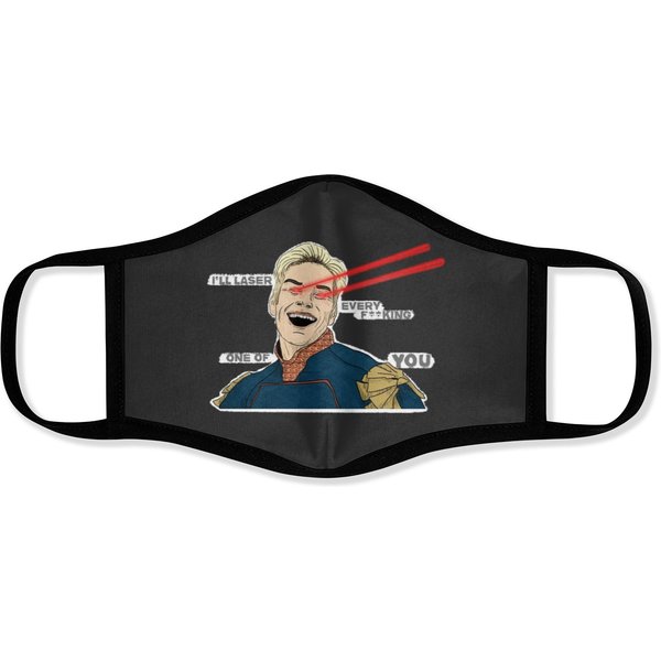 Homelander Laser The Boys Face Masks-image