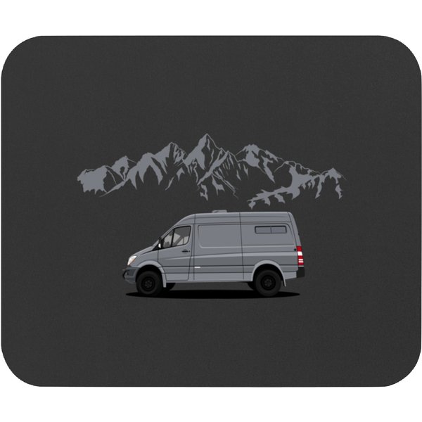 Sprinter Van Mountain Mouse Pads-image
