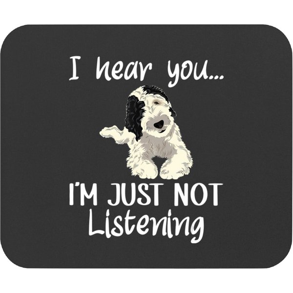 Doodle Dog Sheepadoodle Mouse Pads