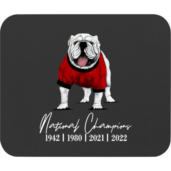 Uga National Championship Georgia 2023 Cute Bulldogs Mouse Pads