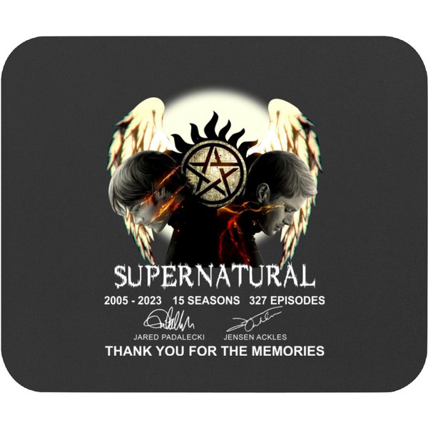 Supernatural Vintage Mouse Pads, Supernatural Signatures 2005-2023-image
