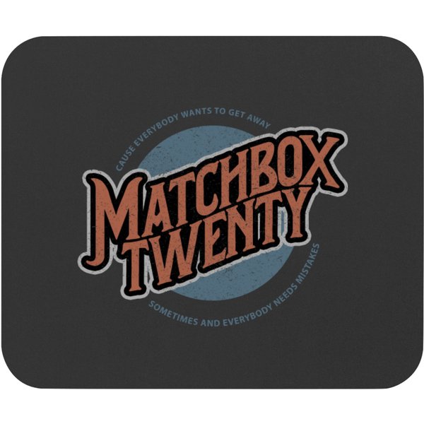 Matchbox 20 Slow Dream Tour Mouse Pads, Slow Dream Tour 2023 Mouse Pads