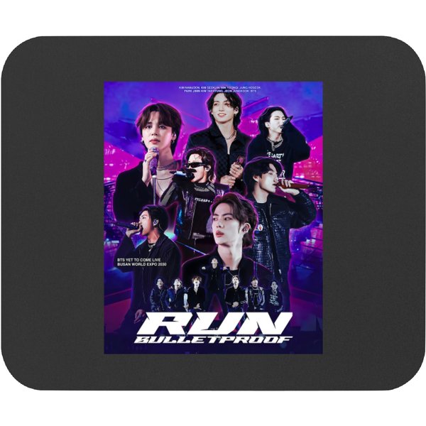 Vintage Bts Graphic Mouse Pads Set Me Free Jimin