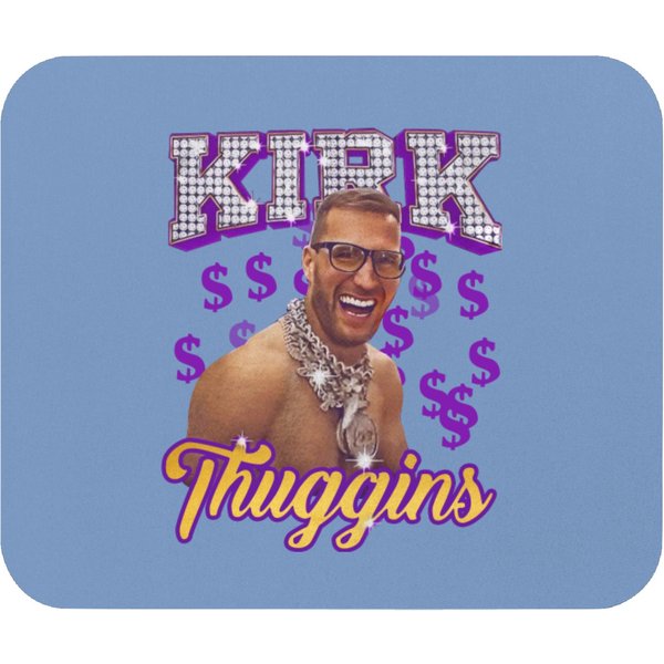 Kirk Cousins Kirk Thuggins Football Fan Unisex Mouse Pads-image