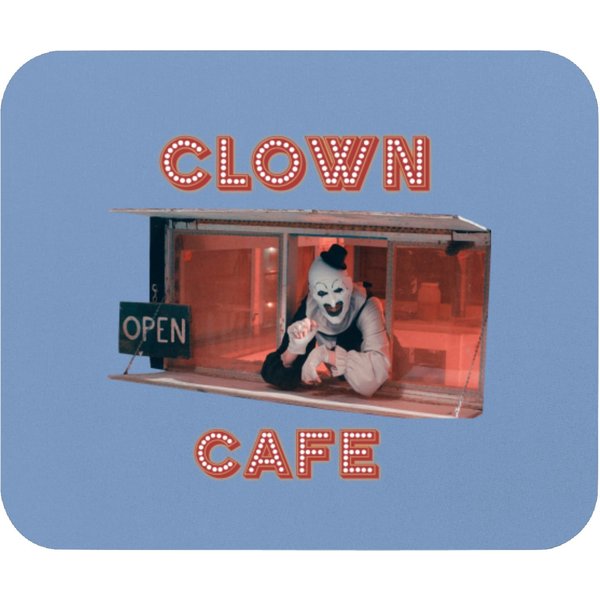 Terrifier Clown Cafe Mouse Pads