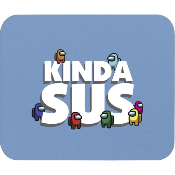 Among Kinda Sus Youth Hooded Mouse Pads Us Mouse Pads