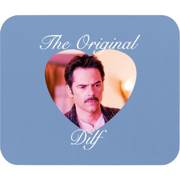 The Original Dilf Charlie Swan Mouse Pads | Twilight Saga Merch |-image
