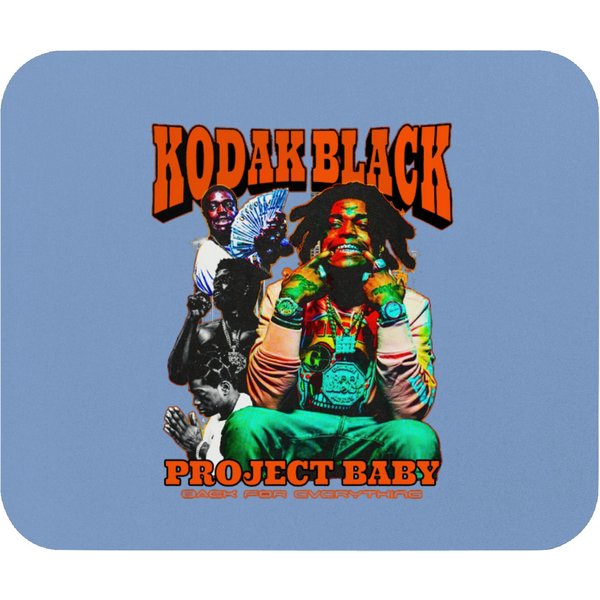 Kodak Black Project Baby Vintage Mouse Pads-image