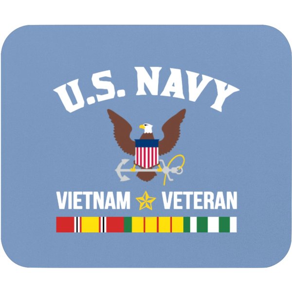 Us Navy Vietnam Veteran Mouse Pads-image