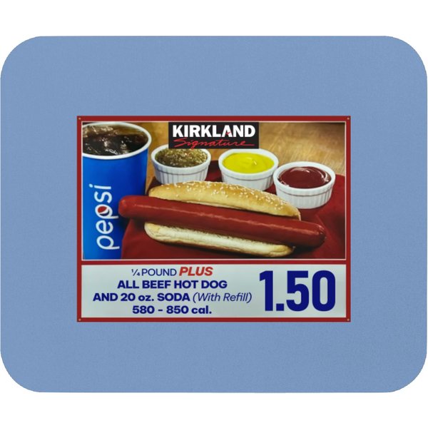 Costco Hot Dog Mouse Pads-image