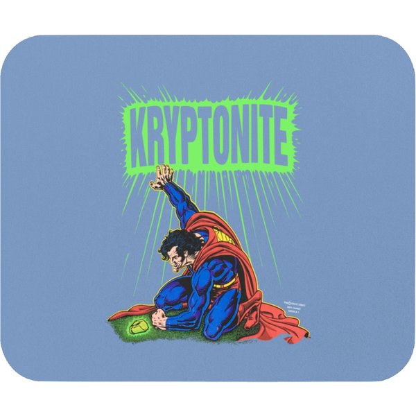 Vintage 90's Superman Kryptonite Mouse Pads