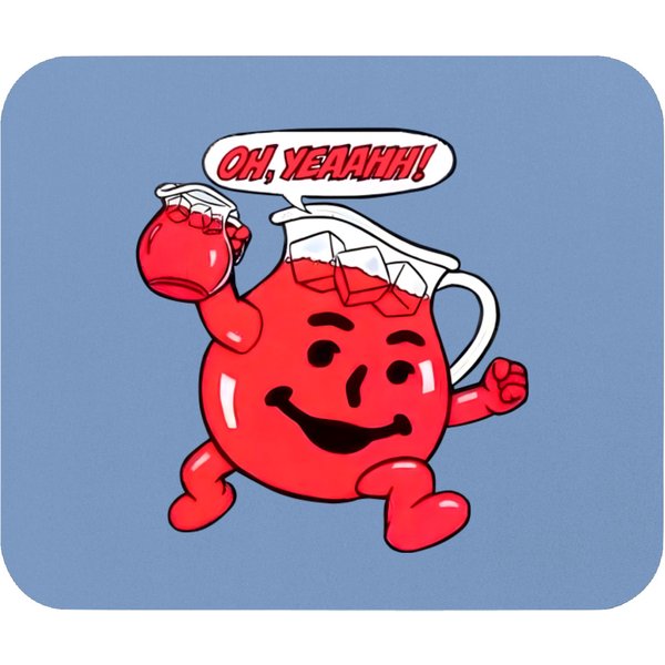 Vintage Kool-aid Mouse Pads, Kool-aid Man Mouse Pads