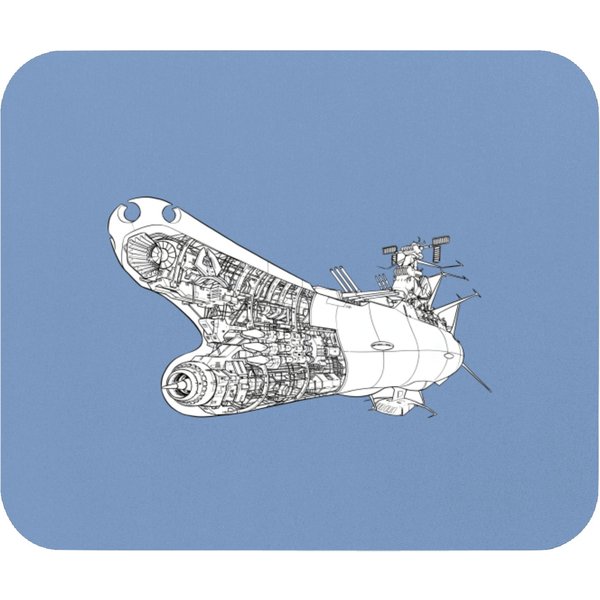 Space Cruiser Yamato - Star Blazers - Mouse Pads-image