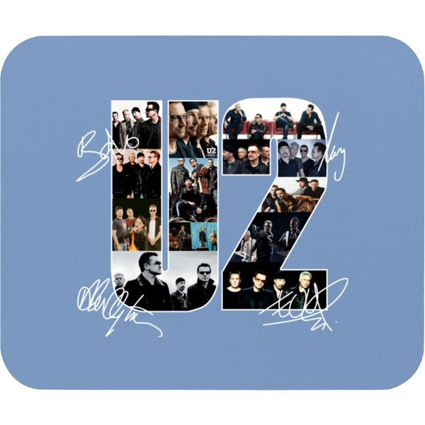 Signature U2 Band Fan Gift Mouse Pads, The Joshua Tree U2 Band Mouse Pads-image