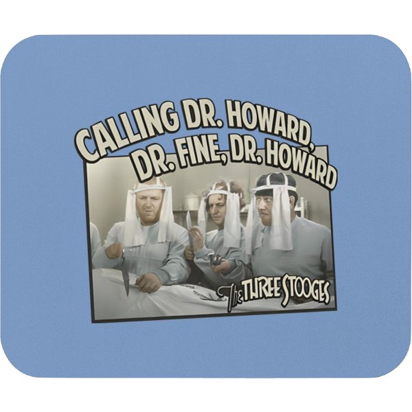 Three Stooges Calling Doctors Safari Mouse Pads-image
