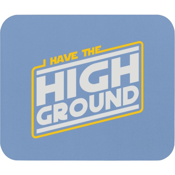 I Have The High Ground #Obiwan - Obi Wan Kenobi - Mouse Pads-image