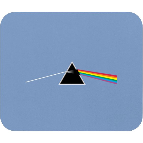 Pink Colorful Flower Floyd With Water Droplets Mouse Pads