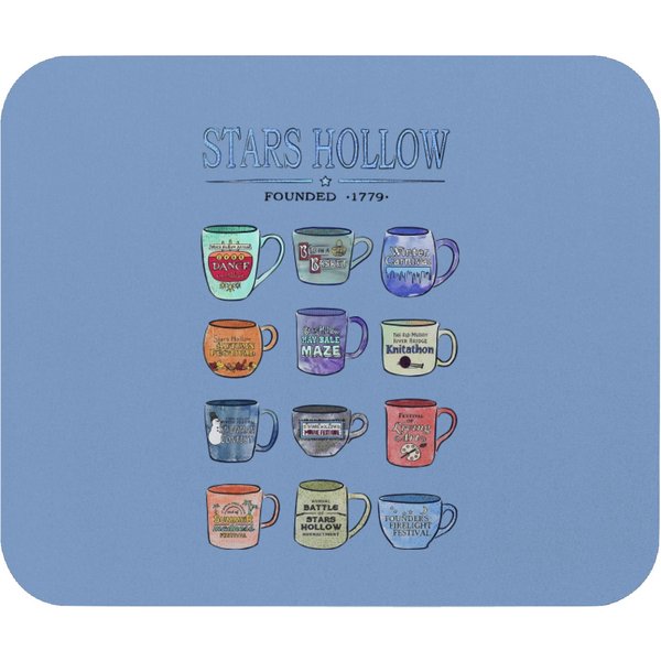 Stars Hollow Mouse Pads, Gilmore Festival Mouse Pads-image