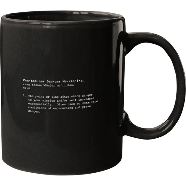 Vantasner Danger Meridian Definition White Mugs-image