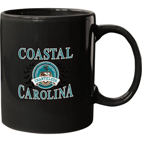 Coastal Carolina Chanticleers Laurels Logo Mugs