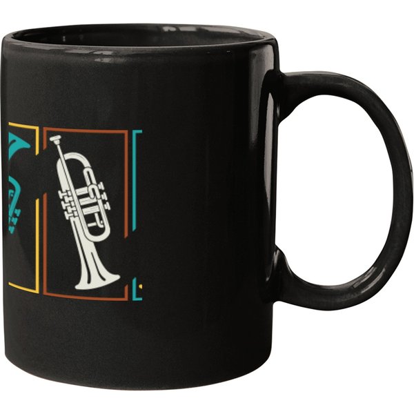 Vintage Trumpet Coffee Mug-image