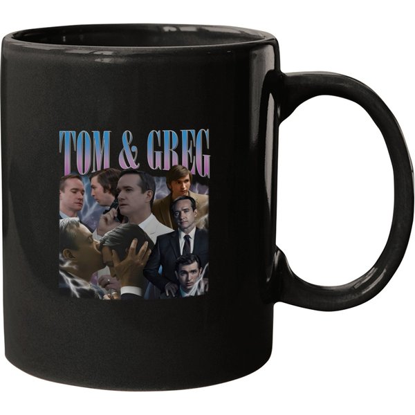 Vintage Tom & Greg Mugs, Tom And Greg Mugs, Succession Movie Mugs-image
