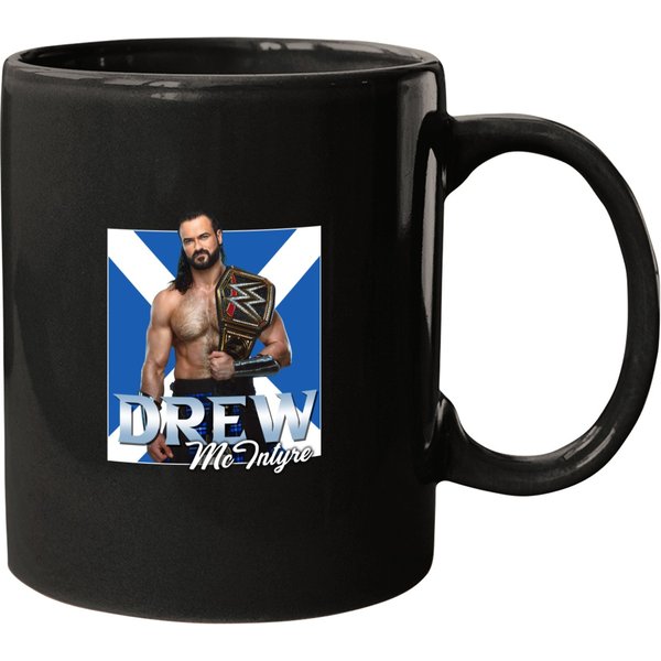 Drew Mcintyre Black Graphic Mugs