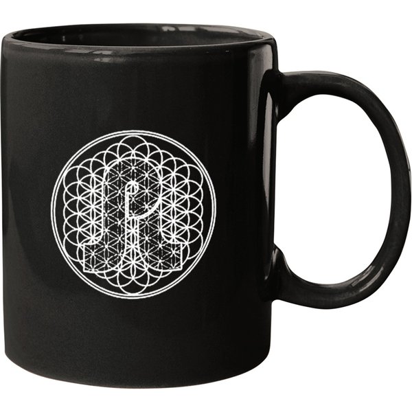 Pretty Lights Flower Of Life Black And White Elect Mugs