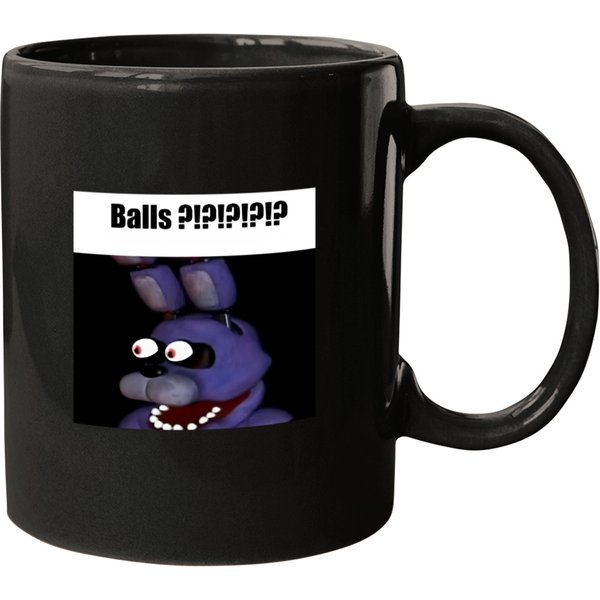 Fnaf Bonnie Balls ?!?!?!?!? Meme | Active Mugs-image