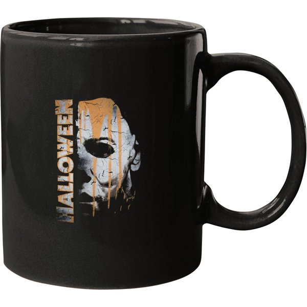 Vintage Micheal Myers Halloween Mugs, Michael Myers