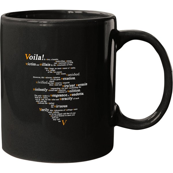 V For Vendetta - You Can Call Me V Mugs-image
