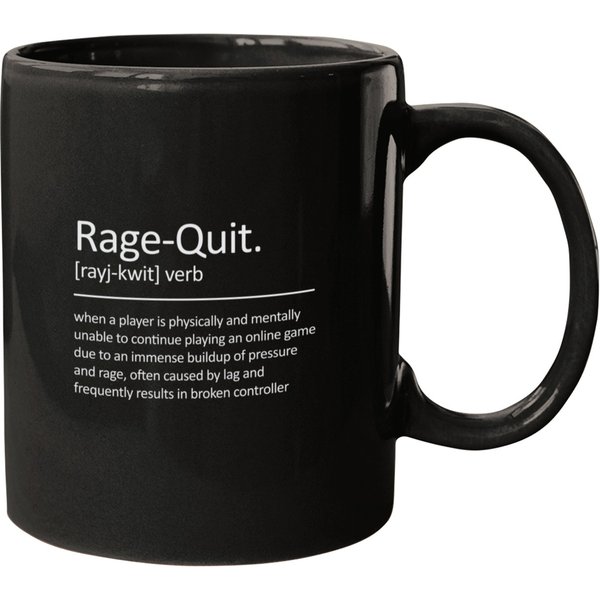 Funny Rage Quit Gaming Quotedesigns Meme Mugs-image
