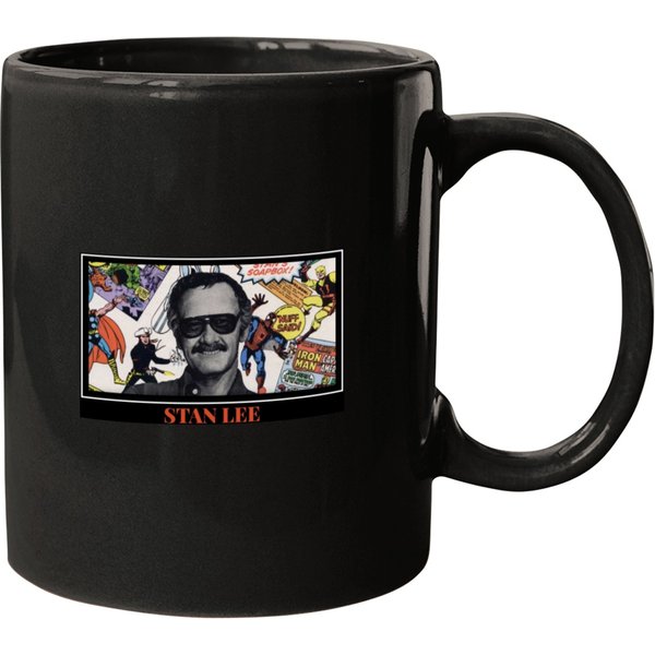 Stan Lee Vintage Superhero Comicbook Tribute Mugs