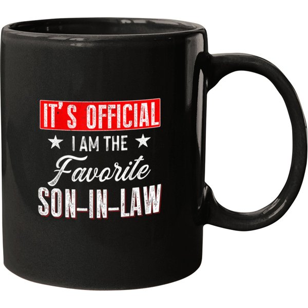 It's Vintage I'm The Favorite Son In Law Mugs-image