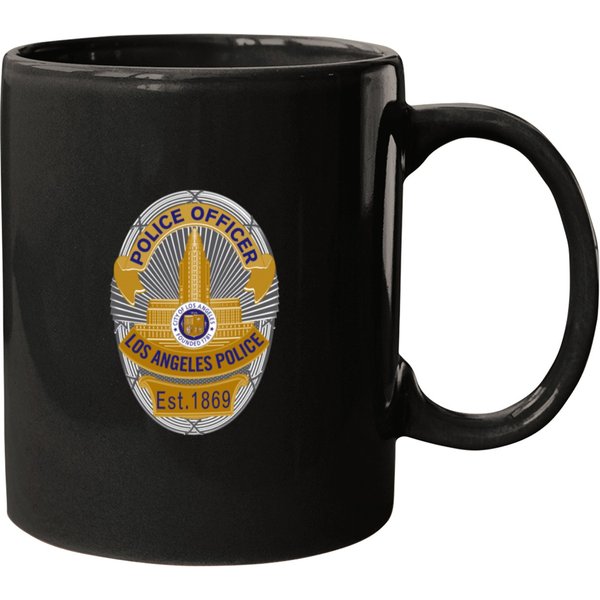Lapd Police Officer Badge Mugs-image