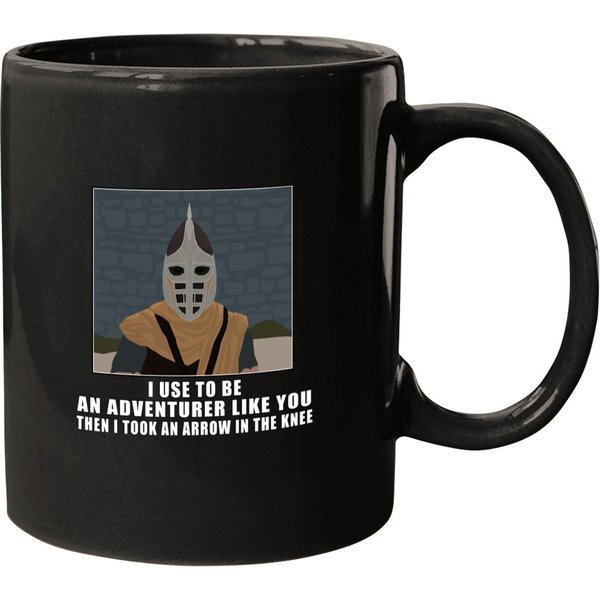 I Used To Be An Adventurer Like You Skyrim Meme Mugs-image